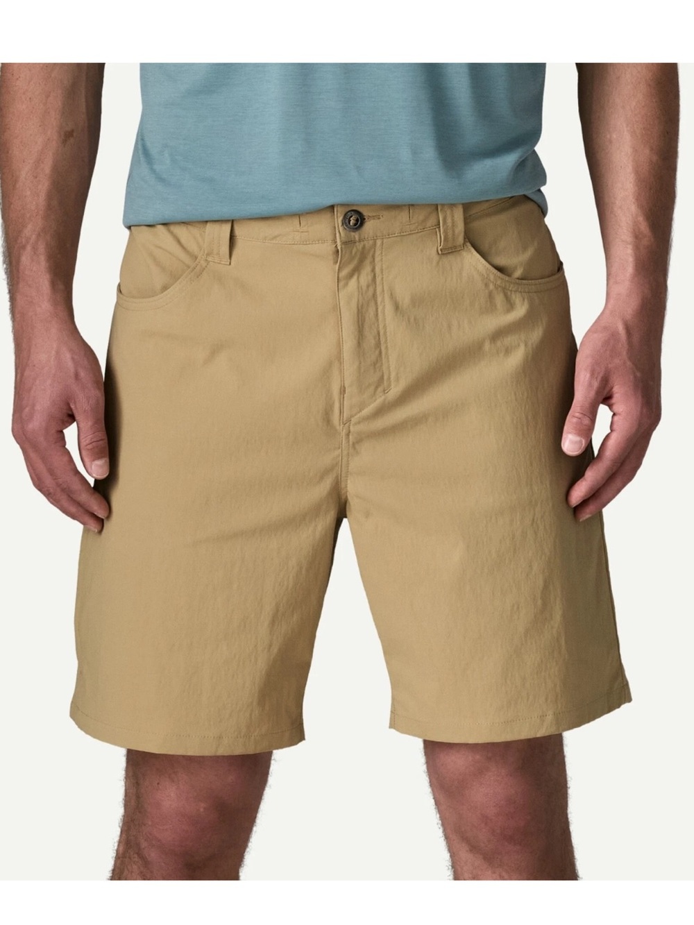 NWT Patagonia Men's Quandary Shorts Size 40 / 8" Inseam Classic Tan $85